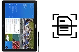 Numériser un document sur un Samsung Galaxy Note Pro 12.2