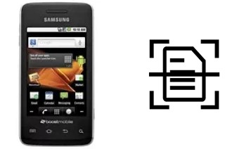 Numériser un document sur un Samsung Galaxy Prevail