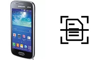 Numériser un document sur un Samsung Galaxy S II TV