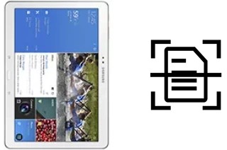 Numériser un document sur un Samsung Galaxy Tab Pro 10.1