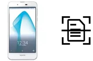 Numériser un document sur un Sharp Aquos L