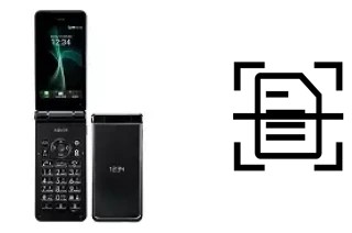 Numériser un document sur un Sharp Aquos Mobile2 602SH