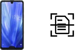 Numériser un document sur un Sharp Aquos R3