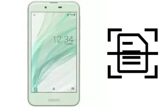 Numériser un document sur un Sharp Aquos Sense Basic