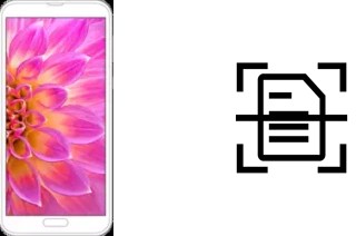 Numériser un document sur un Sharp Aquos Sense2