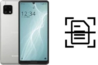 Numériser un document sur un Sharp Aquos Sense4 Lite