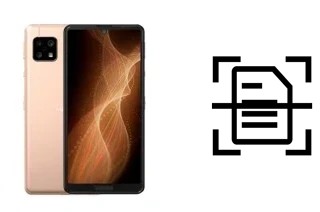 Numériser un document sur un Sharp Aquos Sense4