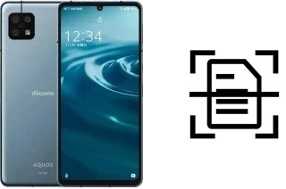 Numériser un document sur un Sharp Aquos Sense6