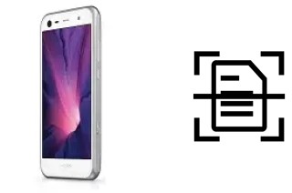 Numériser un document sur un Sharp Aquos Serie mini SHV38