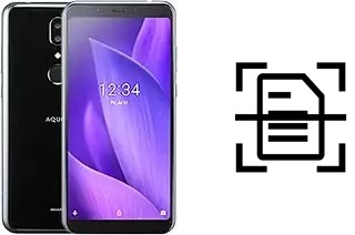 Numériser un document sur un Sharp Aquos V