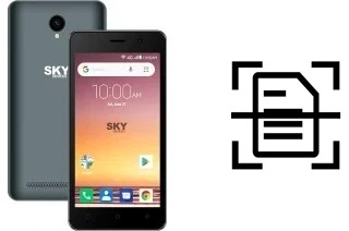 Numériser un document sur un Sky-Devices Elite C5