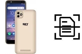 Numériser un document sur un Sky-Devices Elite E55