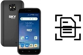 Numériser un document sur un Sky-Devices Elite H5