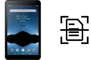 Numériser un document sur un Sky-Devices Elite Octa