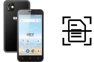 Numériser un document sur un Sky-Devices Elite P5