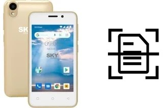 Numériser un document sur un Sky-Devices Platinum P4