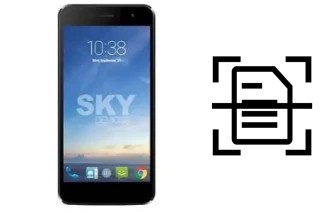 Numériser un document sur un Sky-Devices Sky 5-0 Pro