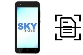 Numériser un document sur un Sky-Devices Sky Devices Elite Photo Pro