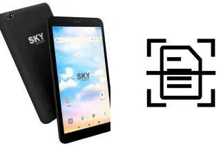 Numériser un document sur un Sky-Devices T8Plus