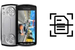 Numériser un document sur un Sony Ericsson Xperia PLAY CDMA