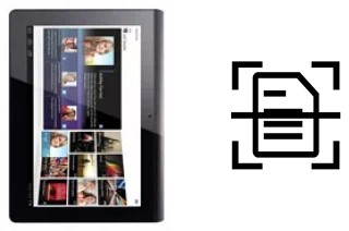 Numériser un document sur un Sony Tablet S 3G