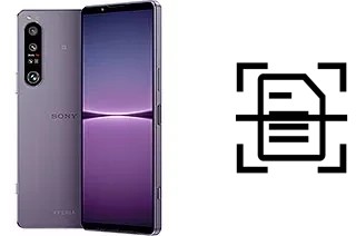 Numériser un document sur un Sony Xperia 1 IV