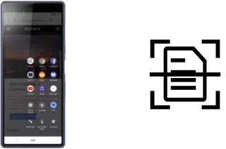 Numériser un document sur un Sony Xperia 10 Plus