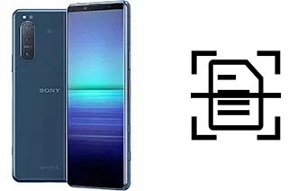 Numériser un document sur un Sony Xperia 5 II