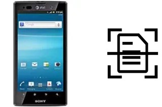 Numériser un document sur un Sony Xperia ion LTE