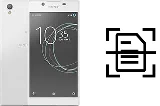 Numériser un document sur un Sony Xperia L1