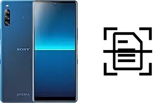 Numériser un document sur un Sony Xperia L4