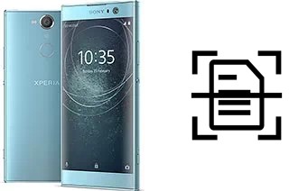 Numériser un document sur un Sony Xperia XA2