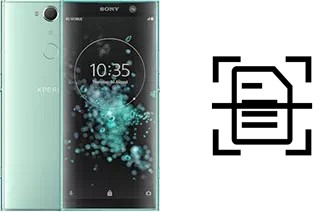 Numériser un document sur un Sony Xperia XA2 Plus