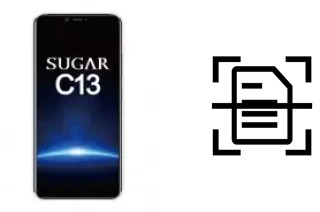 Numériser un document sur un Sugar C13