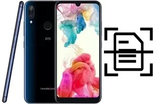 Numériser un document sur un Symphony Z15