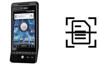 Numériser un document sur un T-Mobile G2 Touch