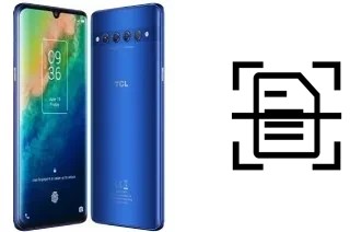 Numériser un document sur un TCL 10 Plus