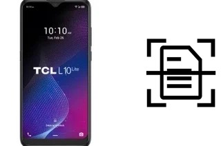 Numériser un document sur un TCL L10 Lite