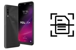 Numériser un document sur un TCL L10+