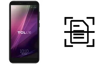 Numériser un document sur un TCL L10