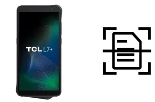 Numériser un document sur un TCL L7+