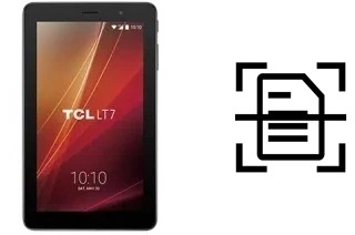 Numériser un document sur un TCL LT7