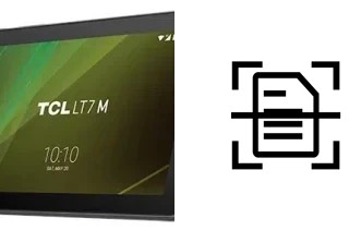 Numériser un document sur un TCL LT7M