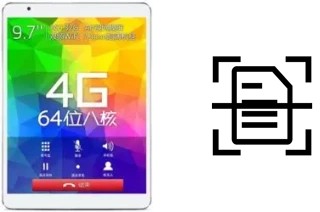 Numériser un document sur un Teclast P98 4G