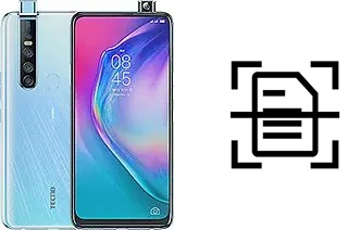 Numériser un document sur un TECNO Camon 15 Premier