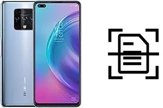 Numériser un document sur un Tecno Camon 16 Premier