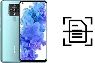 Numériser un document sur un Tecno Camon 16