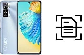 Numériser un document sur un Tecno Camon 17 Pro