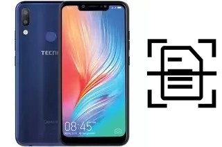 Numériser un document sur un Tecno Camon i2