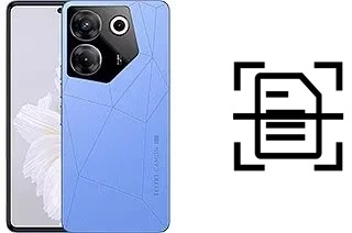 Numériser un document sur un Tecno Camon 20 Pro 5G